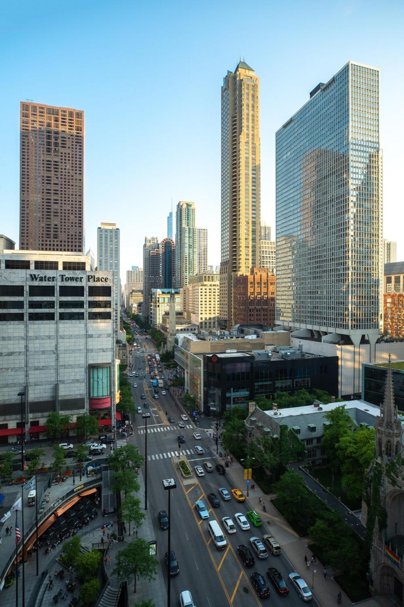 Отель The Westin Michigan Avenue Чикаго Экстерьер фото